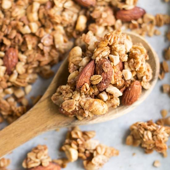 Big Cluster Toffee Nut Granola