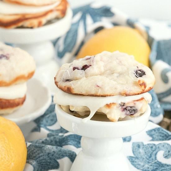 Blueberry Lemon Whoopie Pies
