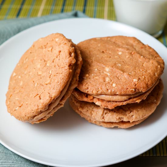 Peanut Butter Dream Pie Cookies