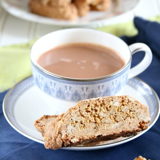 Maple Walnut Biscotti