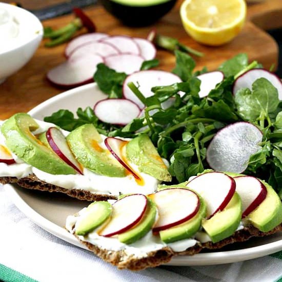 Whipped Ricotta and Avocado Toast