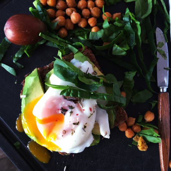 Poached Eggs on Toast