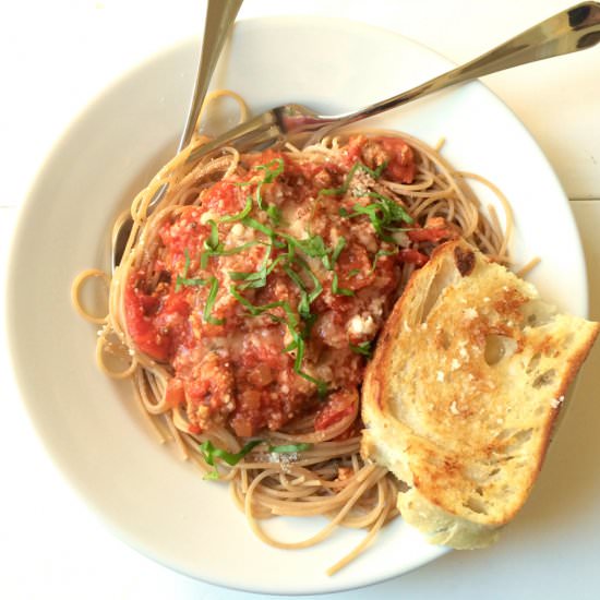Simple Spaghetti Sauce