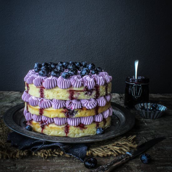 Blueberry Lovers Cake