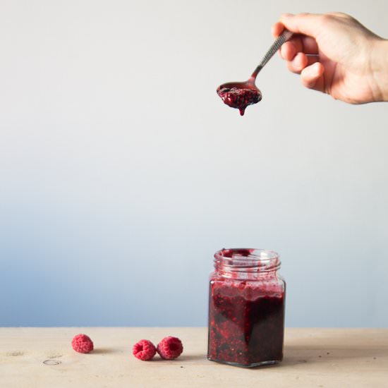 Berry Balsamic Chia Jam