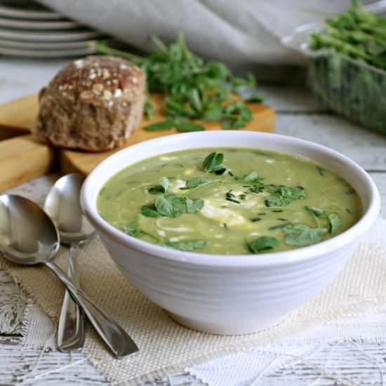Spring Pea Soup
