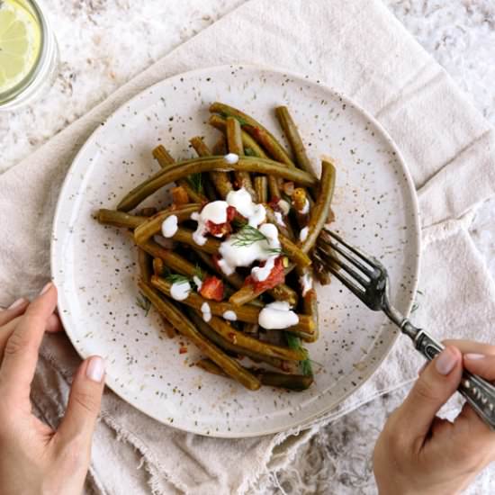 Mediterranean-Style Green Beans