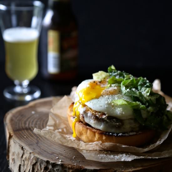 Parmesan Chicken Burgers