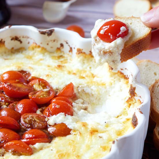 Baked Goat Cheese Dip