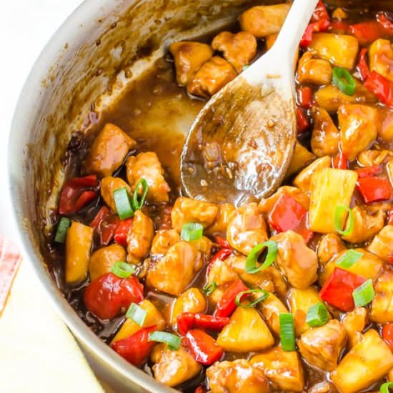 Honey Pineapple Chicken Teriyaki