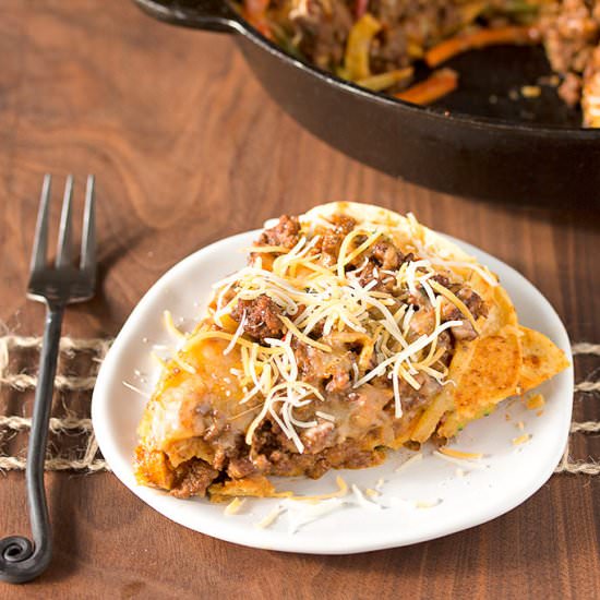 Mexican Lasagna with Veggies