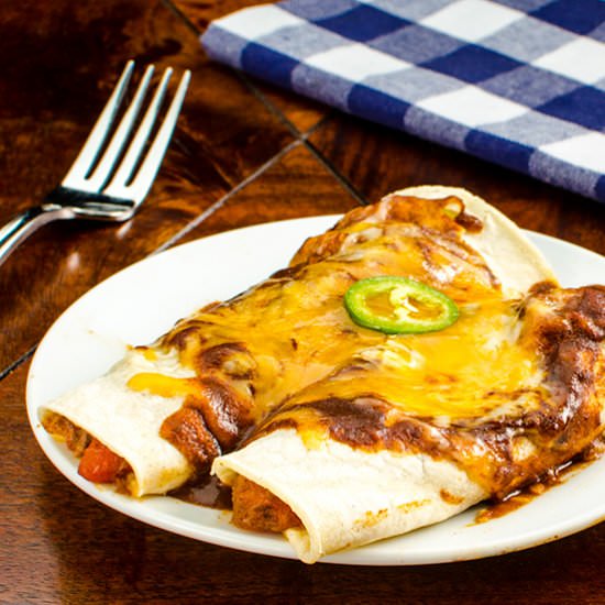 Tex-Mex Shredded-Beef Enchiladas