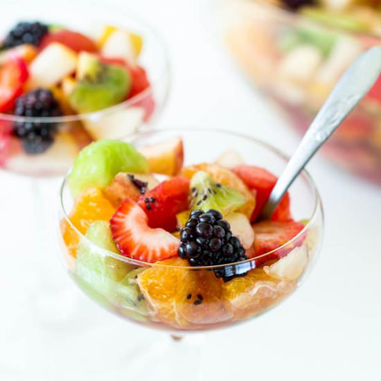 Boozy Fruit Salad