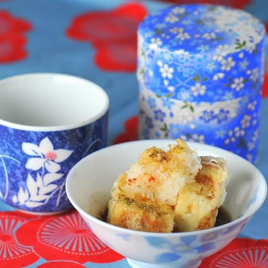 Agedashi Tofu – Fried Tofu w/ Sauce
