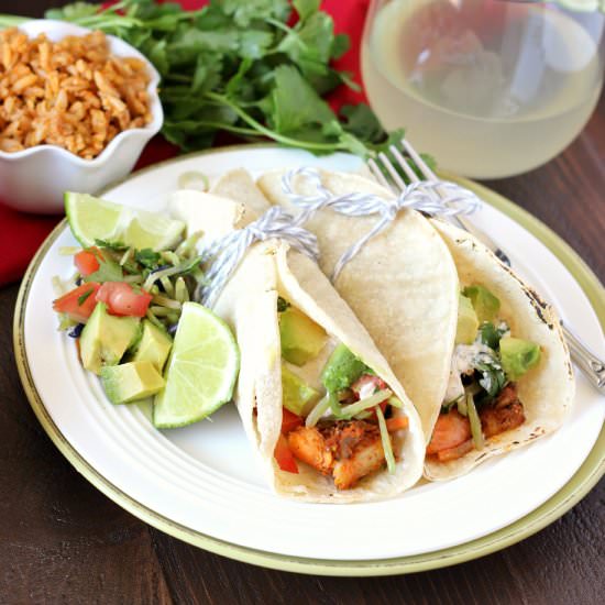 Cajun Shrimp Tacos