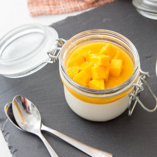 Mango Panna Cotta