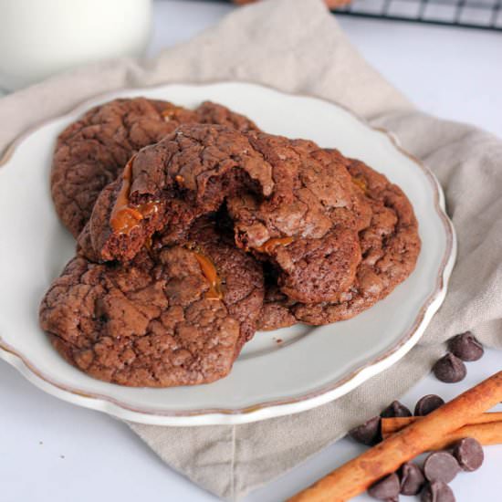 Dulce de Leche Hot Chocolate Cookie