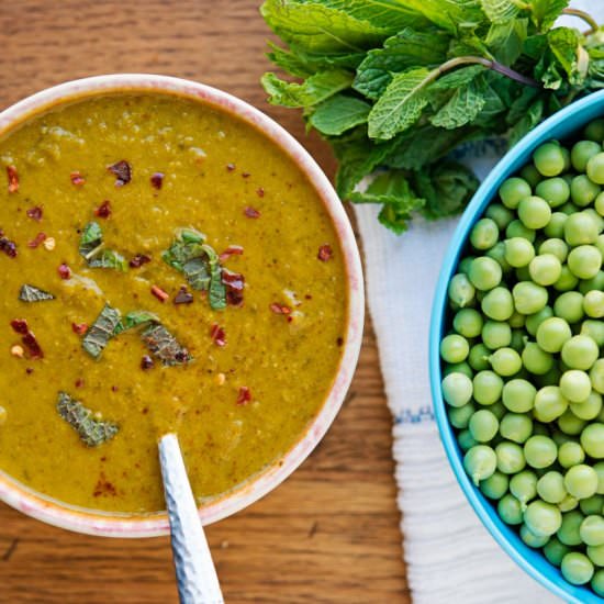 Mint Pea Soup