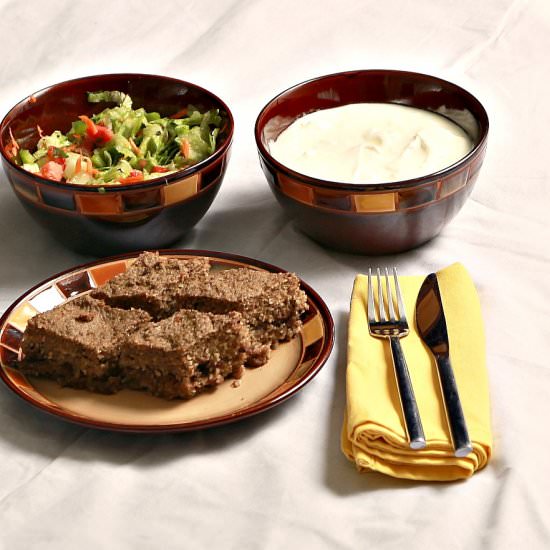 Meat Pie with Bulgur