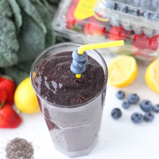 Berry Green Dream Smoothie