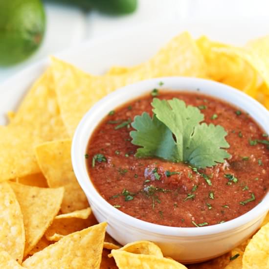 Simple Blender Salsa