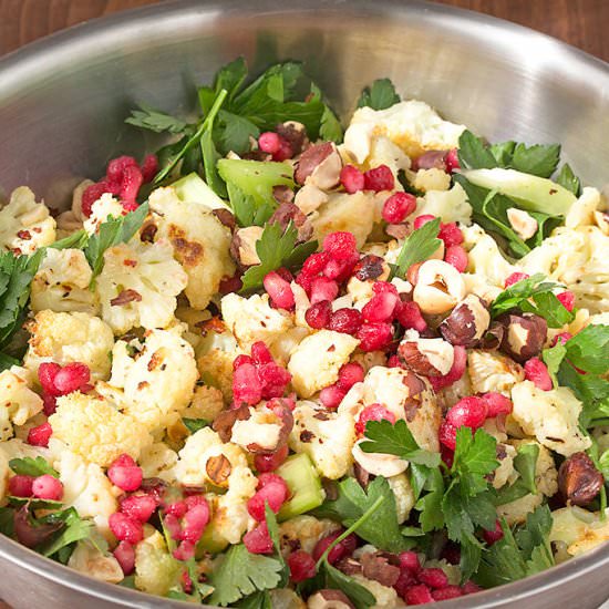 Roasted Cauliflower Salad