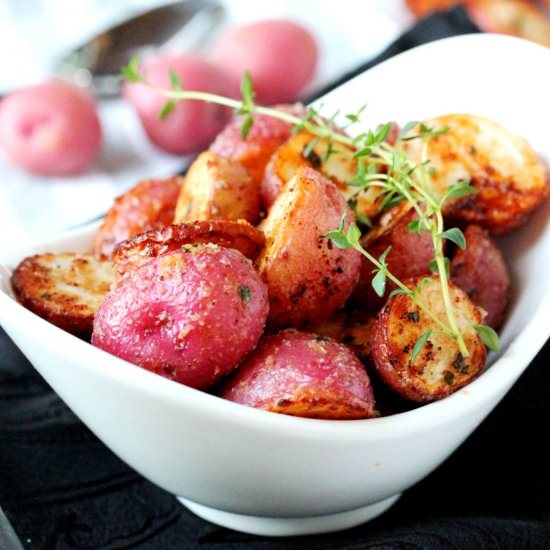 Roasted Red Potatoes with Thyme
