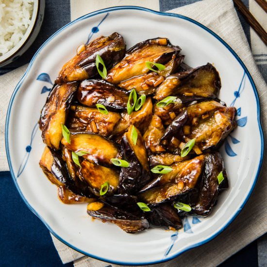 Chinese Eggplant with Garlic Sauce