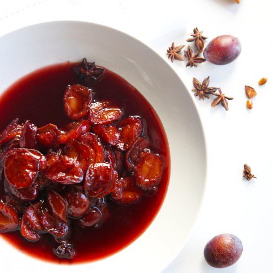 Sweet and Sour Plums