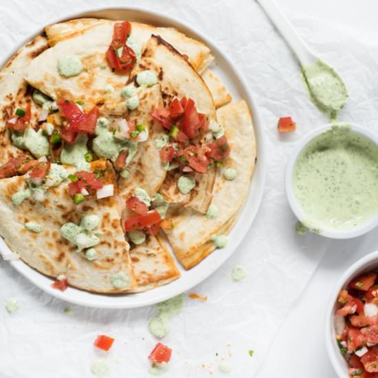 Chorizo Quesadilla