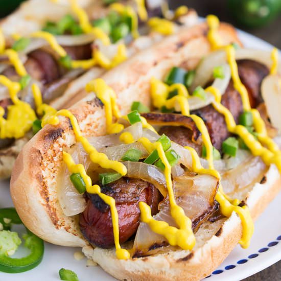 Bacon Wrapped Hot Dogs
