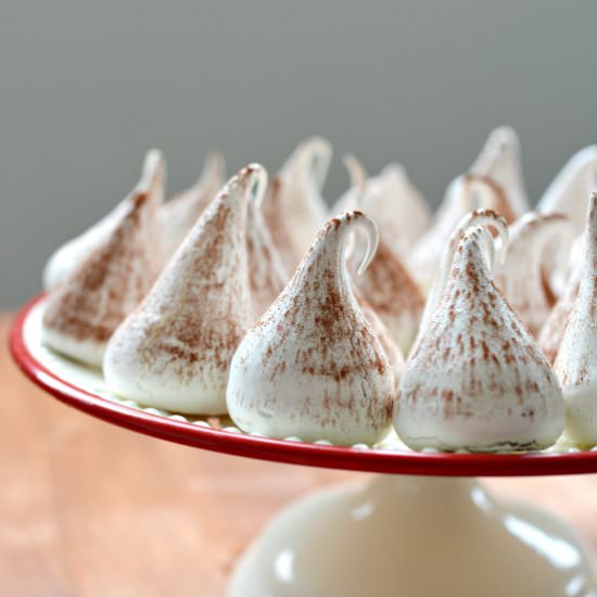 Swiss Meringue Kisses