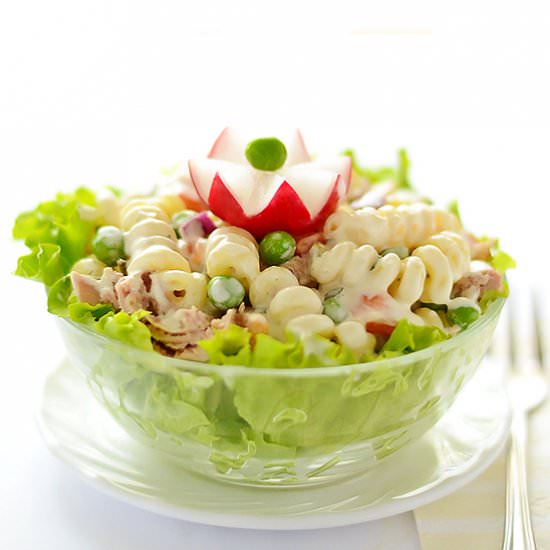 Cold Pasta Tuna Salad