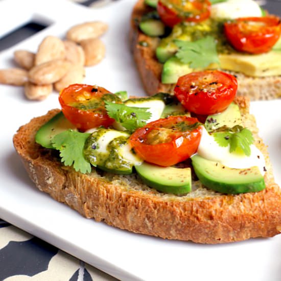 Avocado Bruschetta