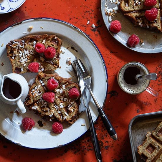 Waffled Banana Bread