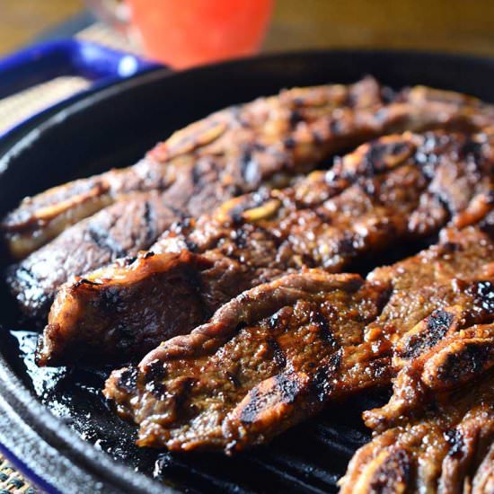Sweet Chili Flanken Ribs