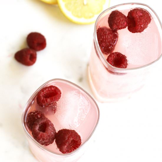 Spiked Raspberry Lemonade