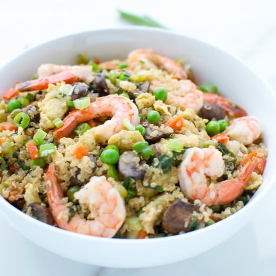 Shrimp Fried Quinoa