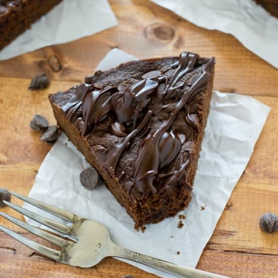 Mocha Chocolate Chip Cookie Pie