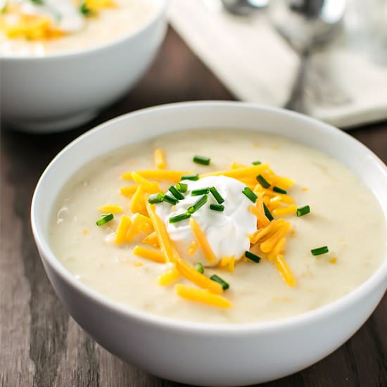 Creamy Crock Pot Potato Soup