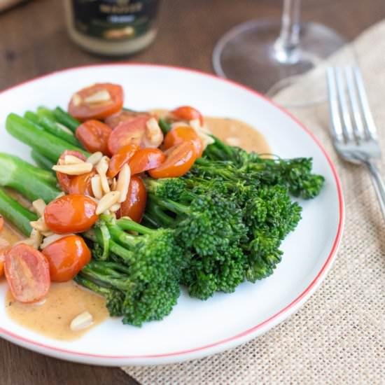 Baby Broccoli w/ Lemony Mustard