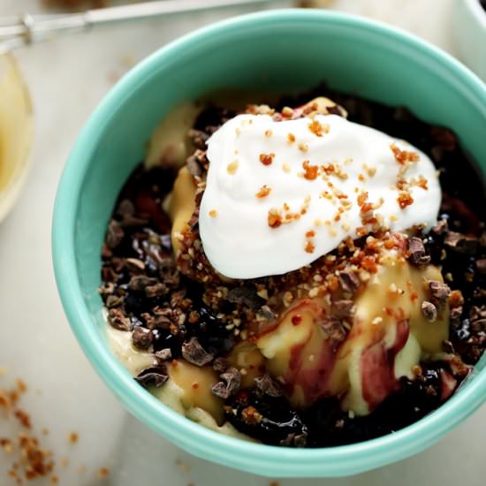 Hot Tahini Sundae