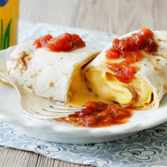 Freezer Breakfast Burritos