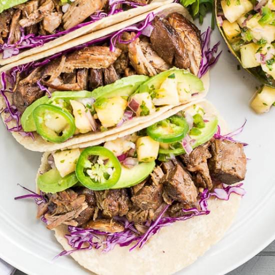 Jerk Carnitas Tacos