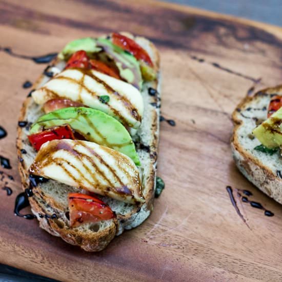 Grilled Caprese Toast