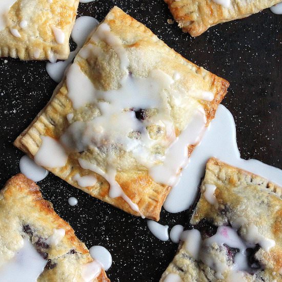 Homemade Blueberry “Pop Tarts”