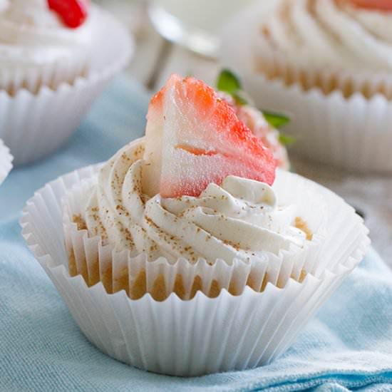 Tres Leches Cupcakes