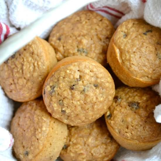 Oatmeal Raisin Muffins