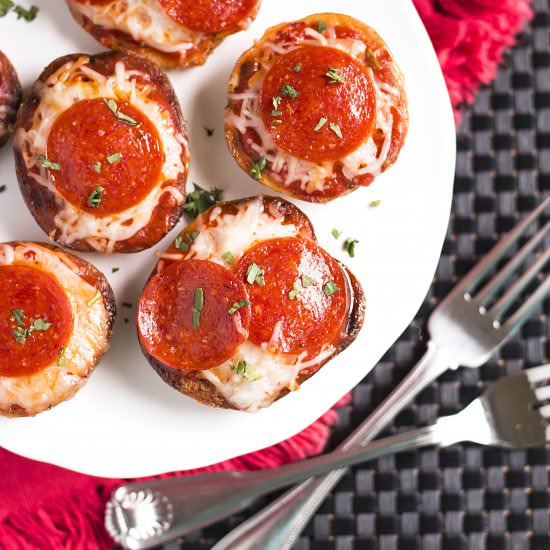 Pepperoni Pizza Potato Skins