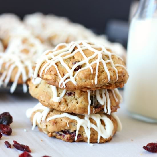 White Chocolate Cranberry Cookies